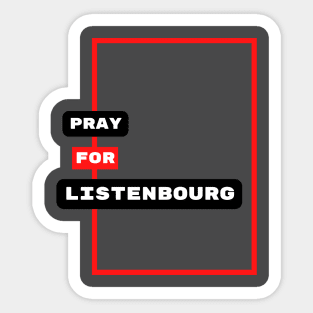 Listenbourg Sticker